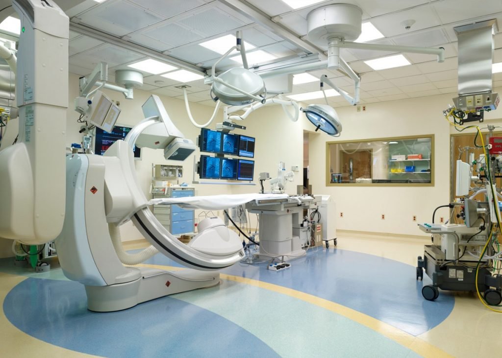 radiology room walls shielding